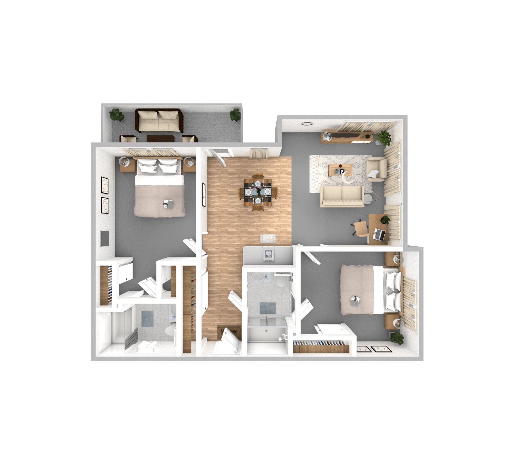 San Onofre floor plan
