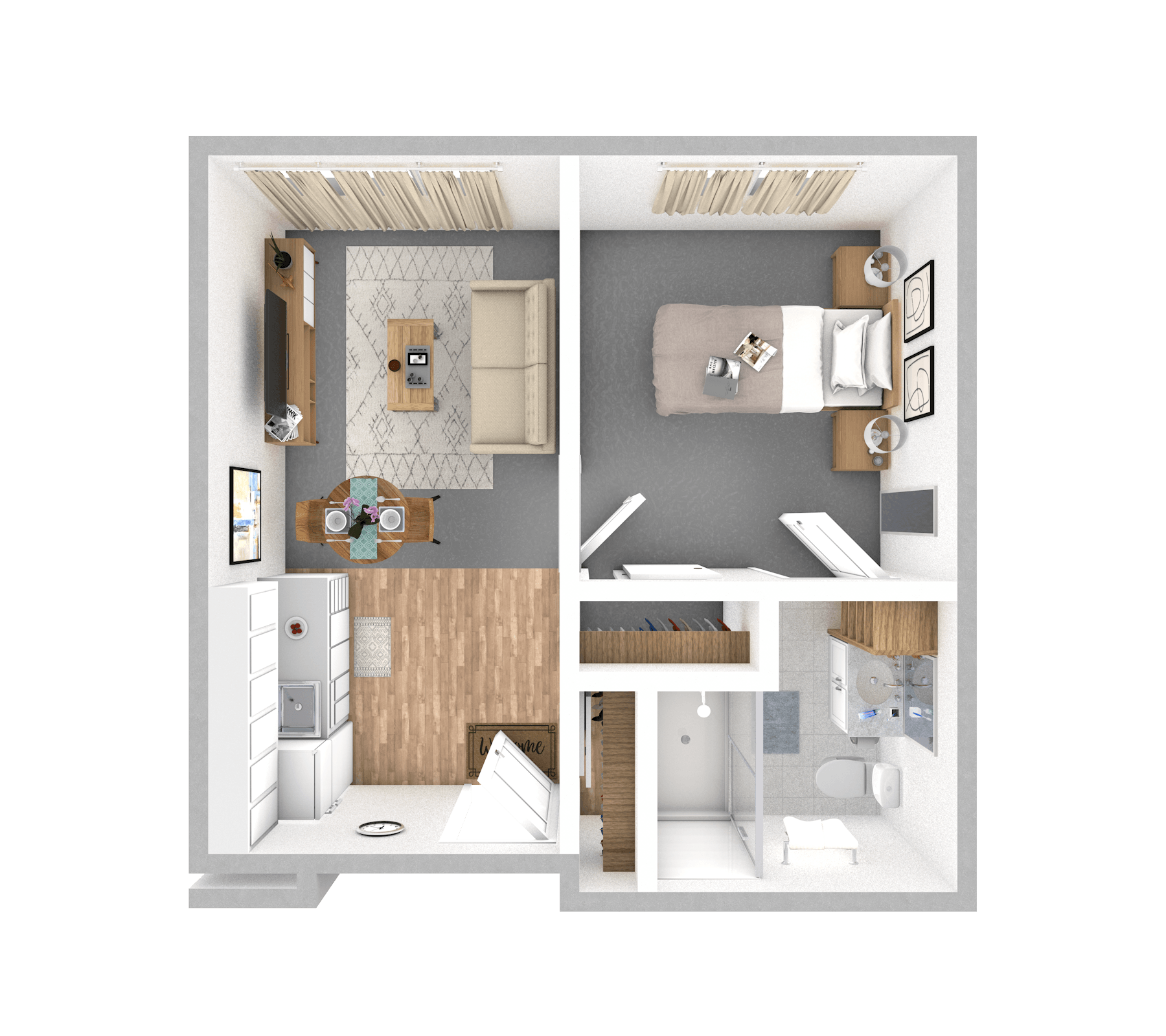 Poplar floor plan