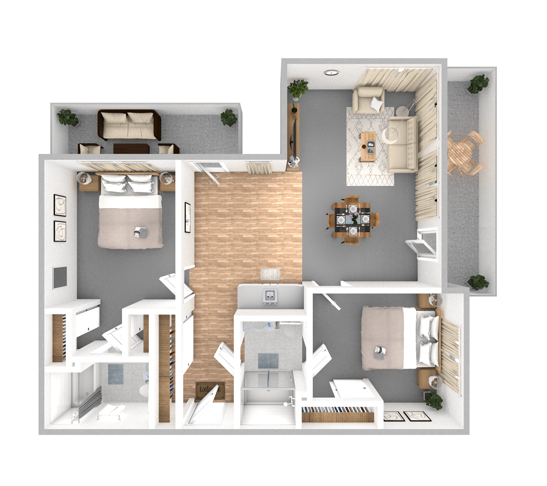 Ranunculus floor plan