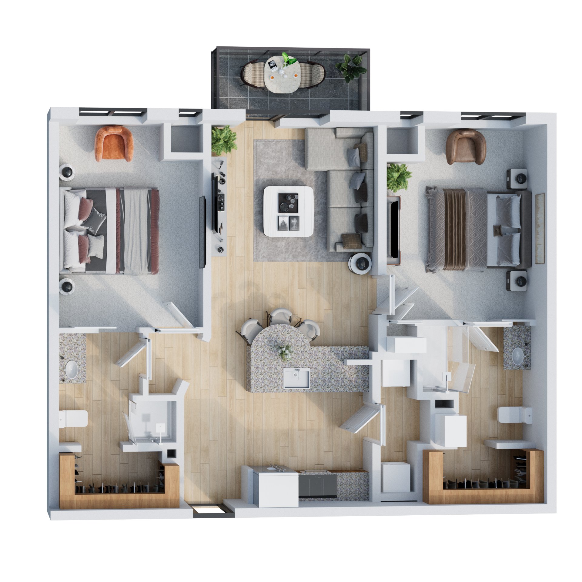 Lakeside floor plan