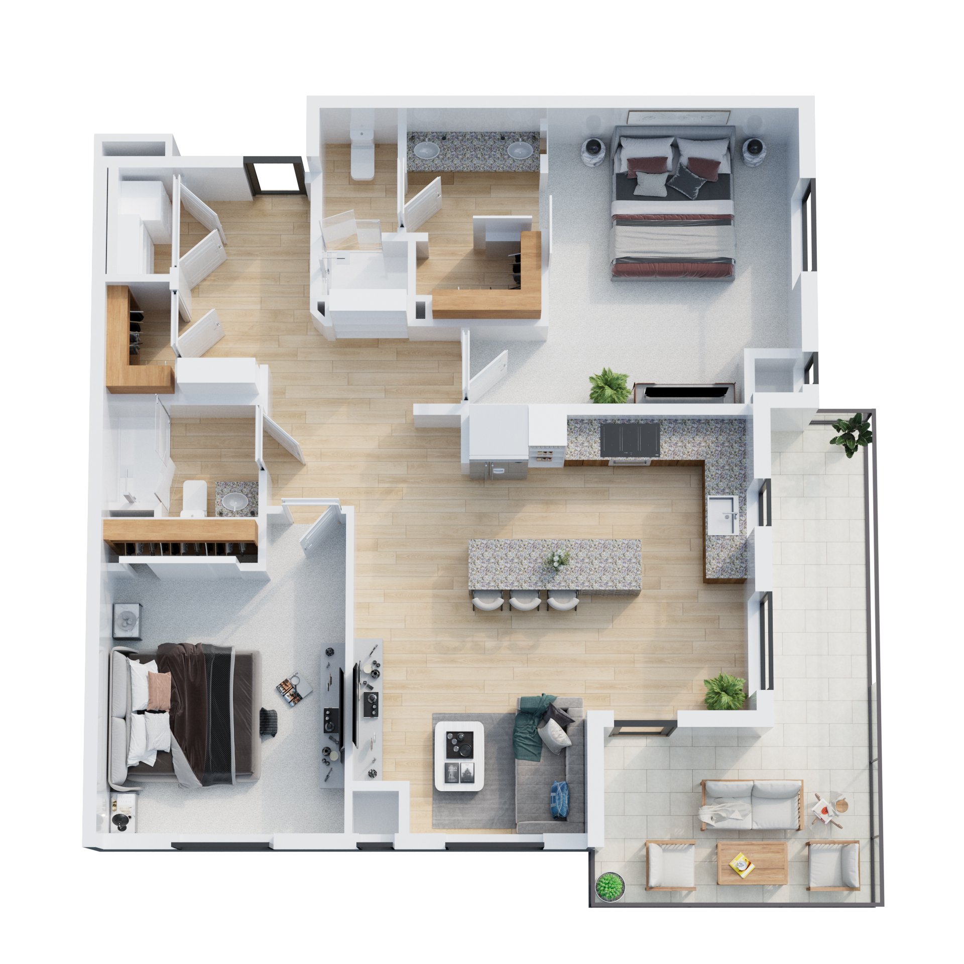 Riverside floor plan
